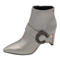 Una Healy - Ladies Ankle Boots Silver (4177)
