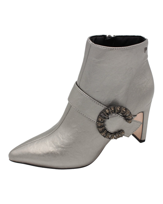Una Healy - Ladies Ankle Boots Silver (4177)