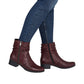 Rieker - Ladies Ankle Boots Burgundy (4181)