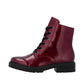 Rieker - Ladies Ankle Boots Metallic Red (4183)