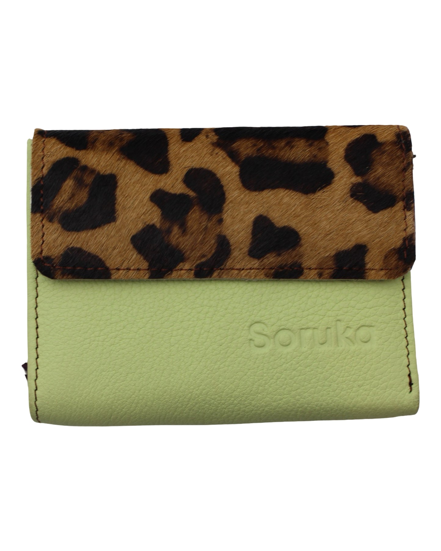 Soruka - Bags Leopard, Lime (4241)