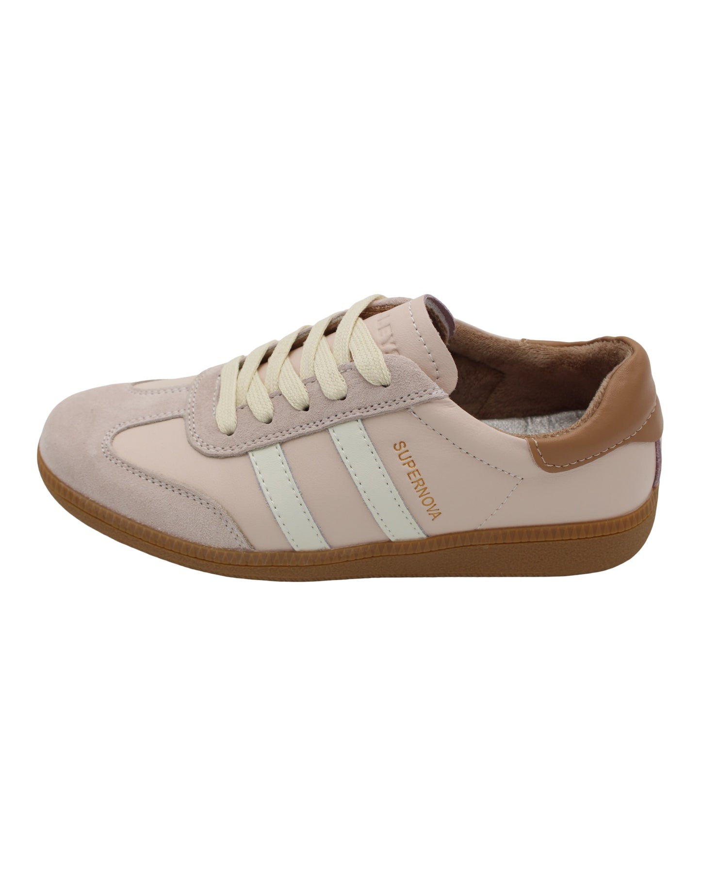 Drilleys - Ladies Trainers Pink, White (4300)