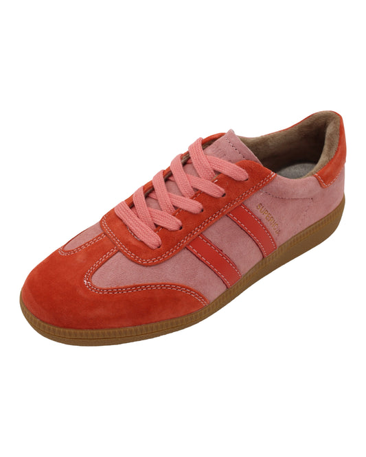Drilleys - Ladies Trainers Pink, Coral (4302)