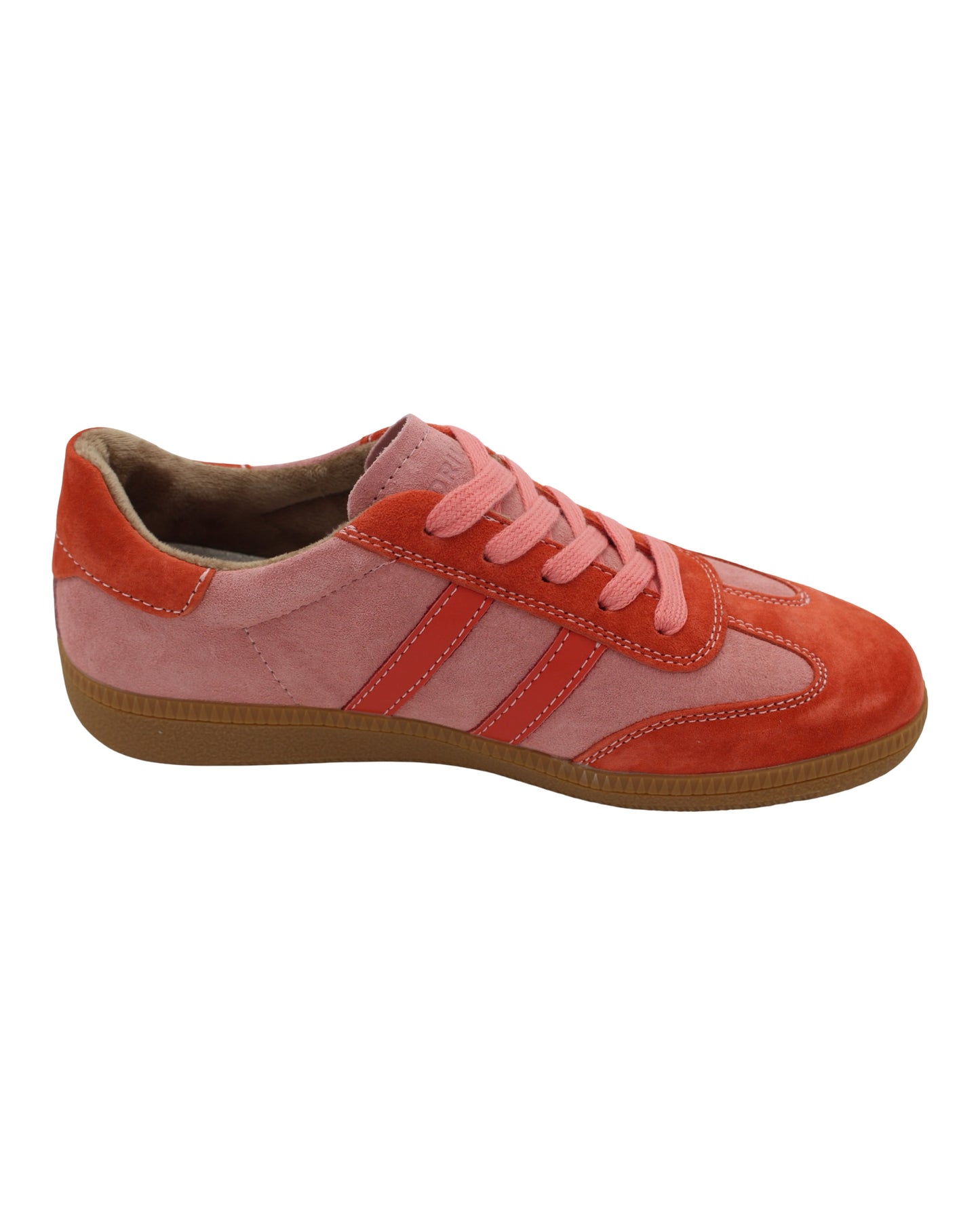 Drilleys - Ladies Trainers Pink, Coral (4302)