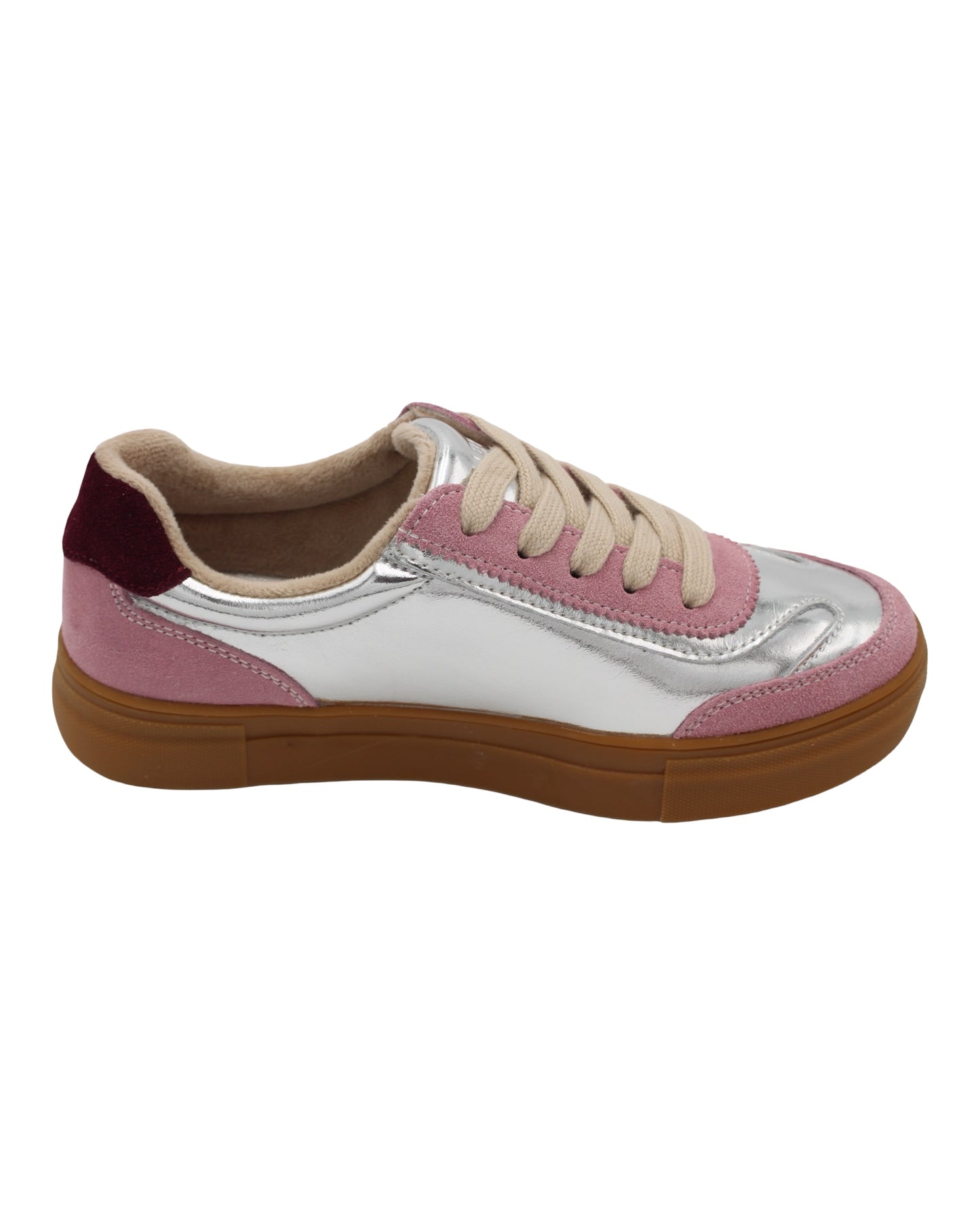 Drilleys - Ladies Trainers Chrome, Pink (4303)