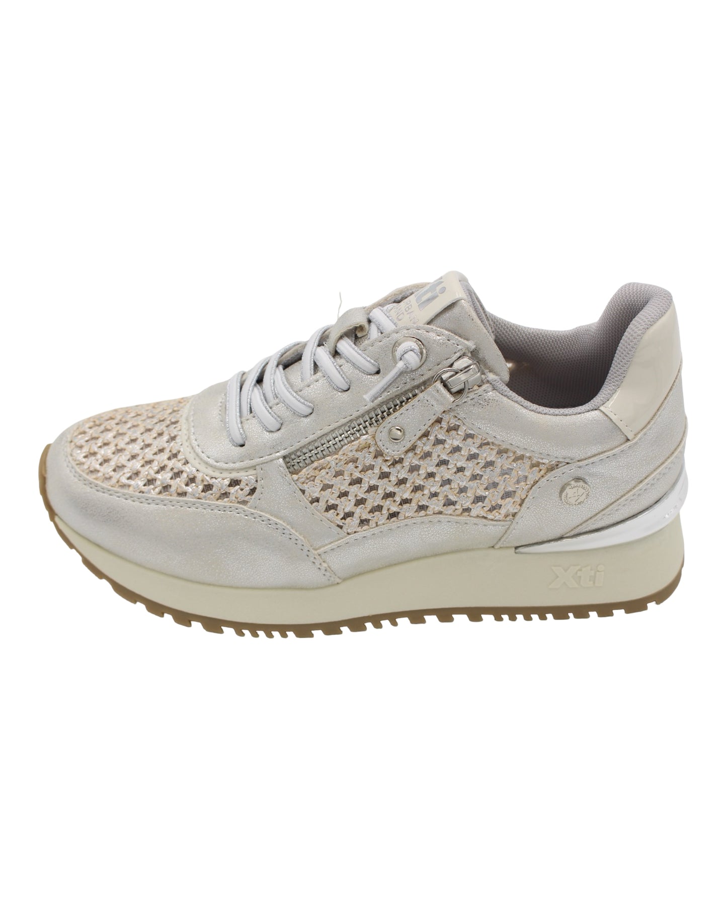 Xti - Ladies Trainers Sliver (4310)