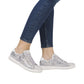 Rieker - Ladies Trainers Silver (4316)