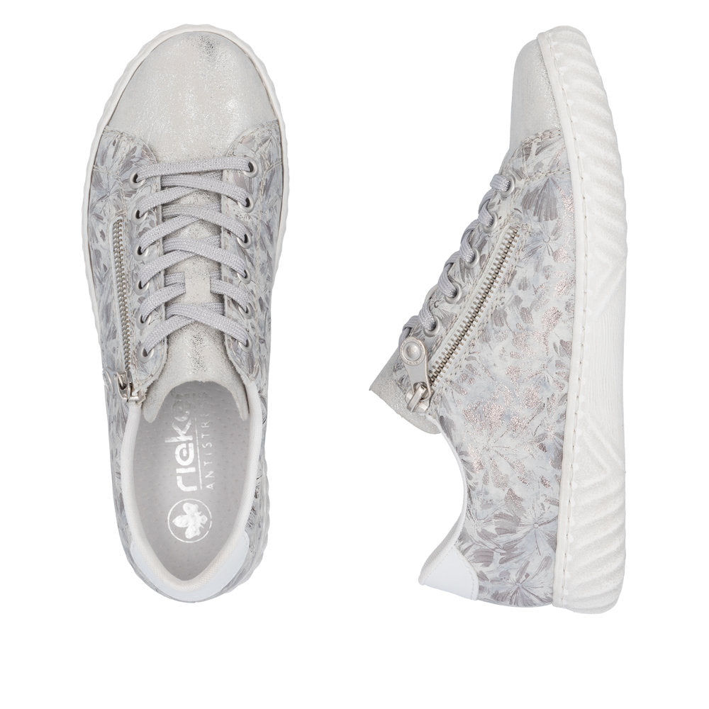 Rieker - Ladies Trainers Silver (4316)