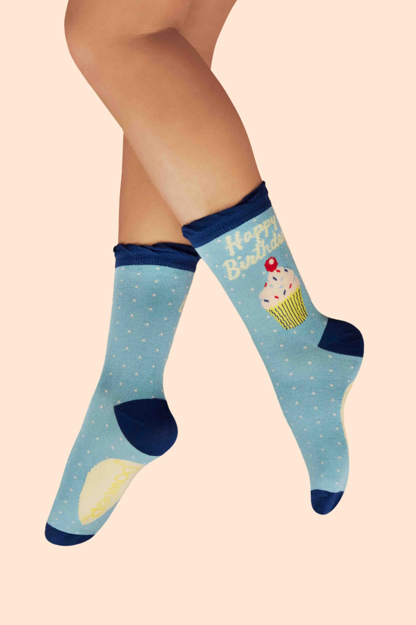 Powder Design Ltd - Accessories  Socks Birthday Treat Denim (3233)