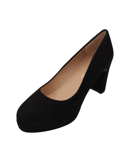 Unisa Occasion  Black Suede