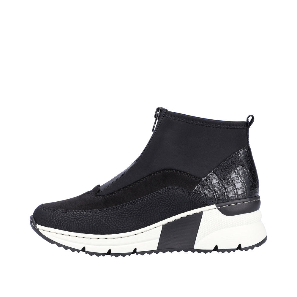 Rieker Ankle Boots  Black/White