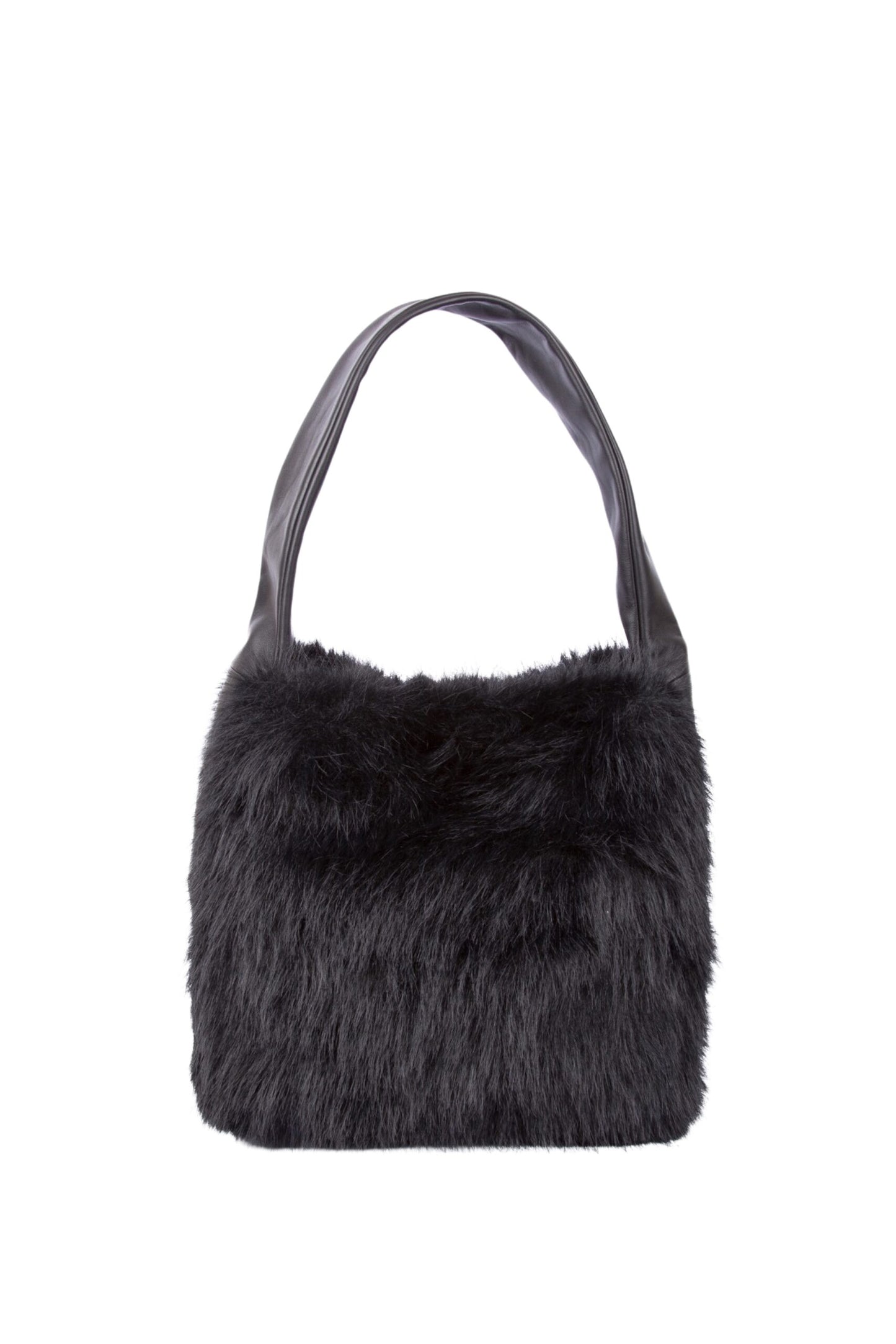 Unisa Bags  Black Fur