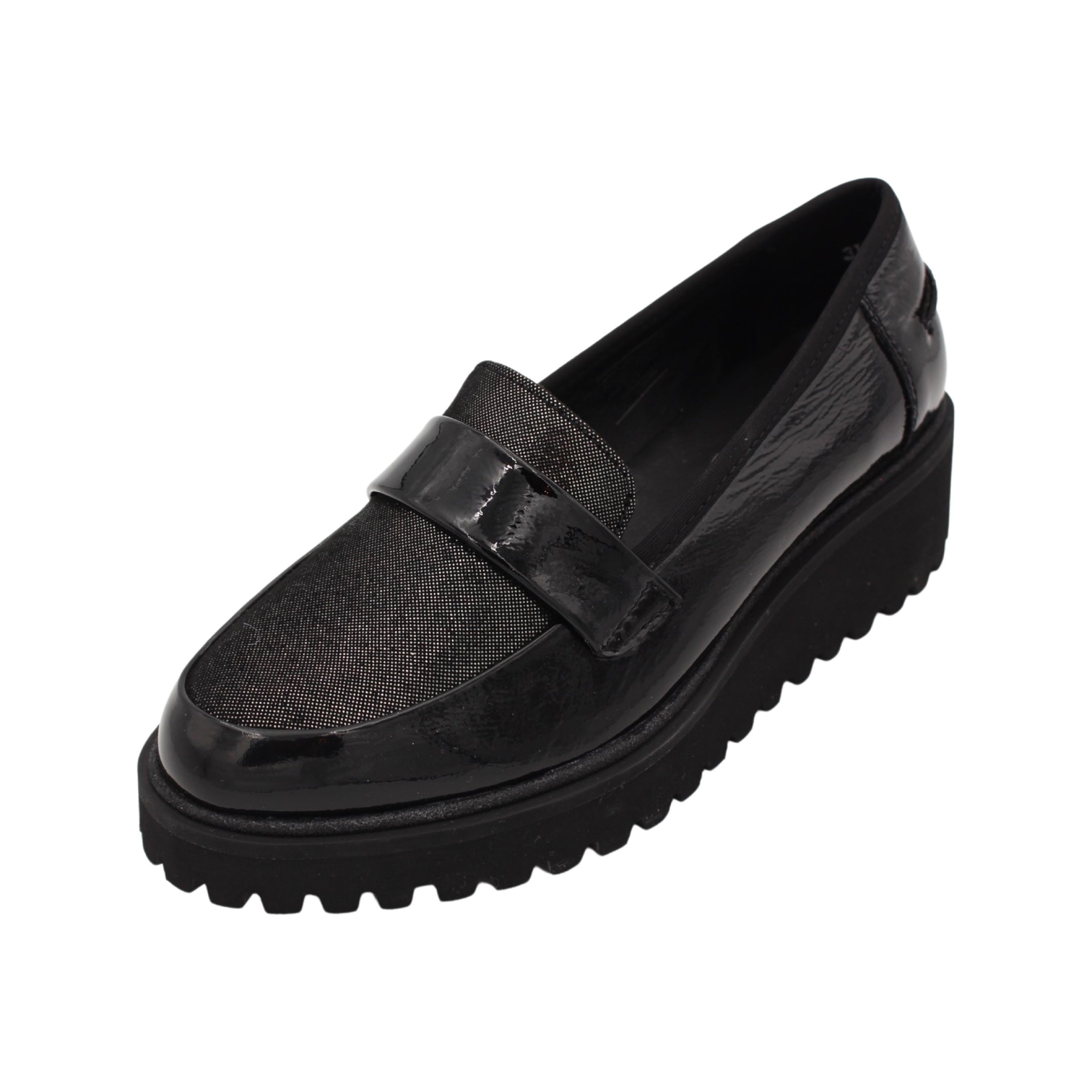 Ara Loafers Black Patent – Houstons Footwear