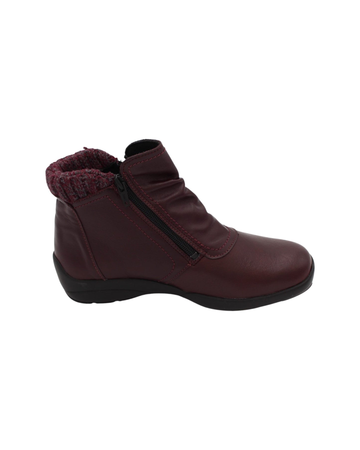 DB Shoes Ankle Boots  Burgundy